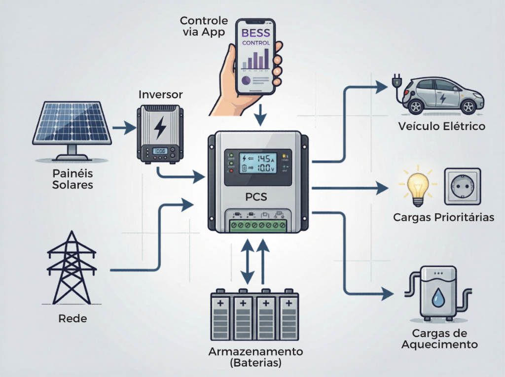 Sistema BESS SmartGrid