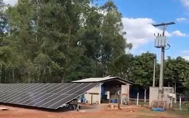 Smartgrid Rede+Solar+Biogás Granja Suínos